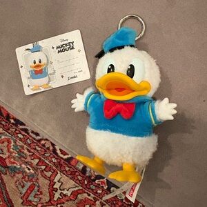 Pop Mart Disney Mickey Family Together Series Donald Duck Plush Keychain
